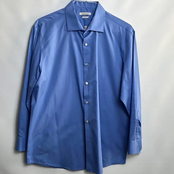Perry Ellis | Shirts | Perry Ellis Portfolio Blue Dress Shirt For Men |  Poshmark